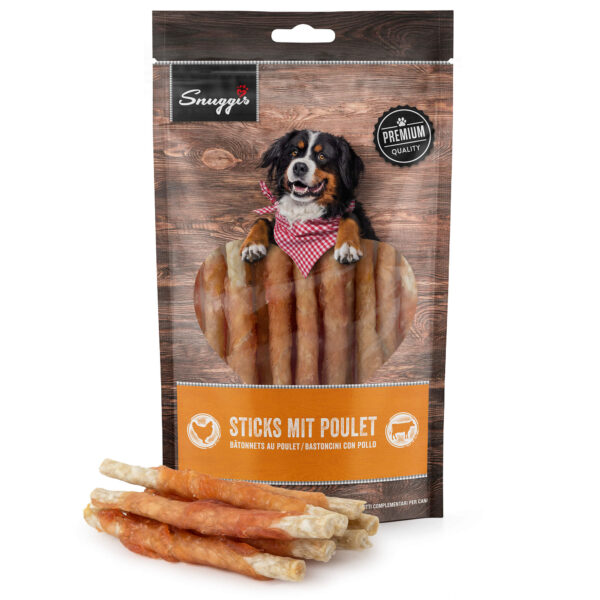 Snuggis Sticks mit Poulet für Hunde