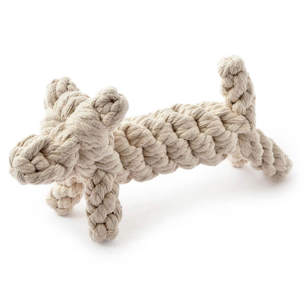 Freezack Rope Knot Dog für Hunde in braun