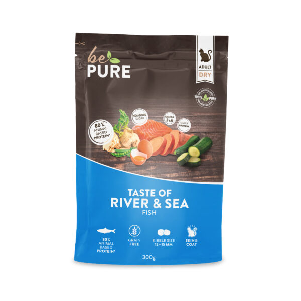 bePure Taste of River & Sea Adult Trockenfutter für Katzen