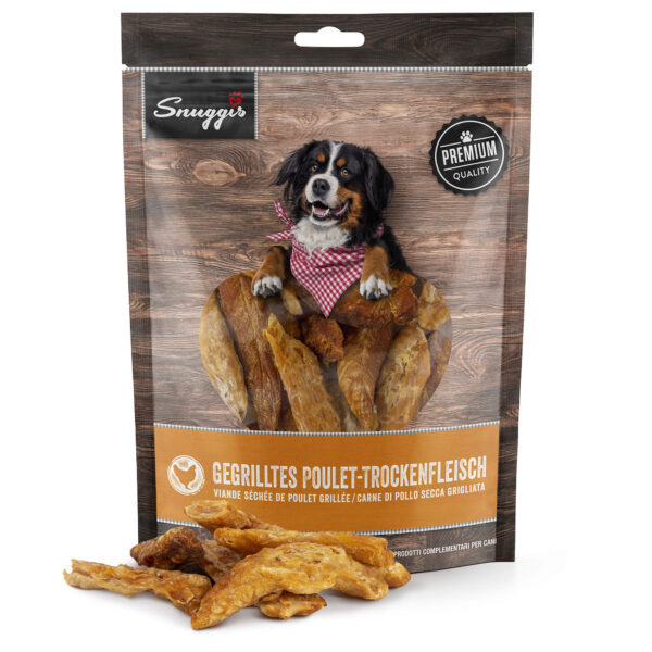 Snuggis Gegrilltes Poulet-Trockenfleisch für Hunde